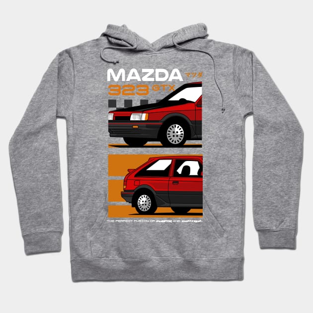 Mazda Fanatic Art Hoodie by Harrisaputra